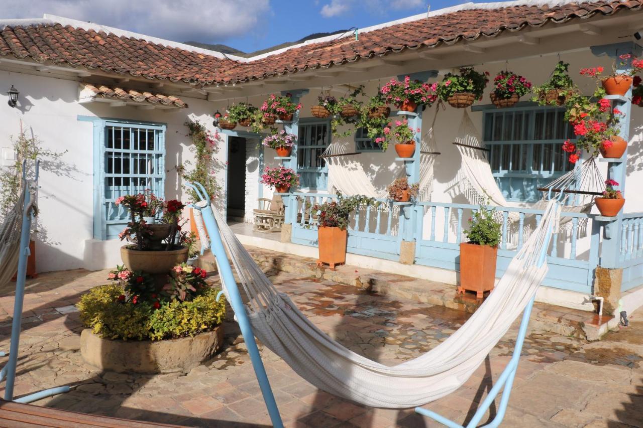 Casa Hotel Santa Helena Boutique Villa de Leyva Exteriör bild