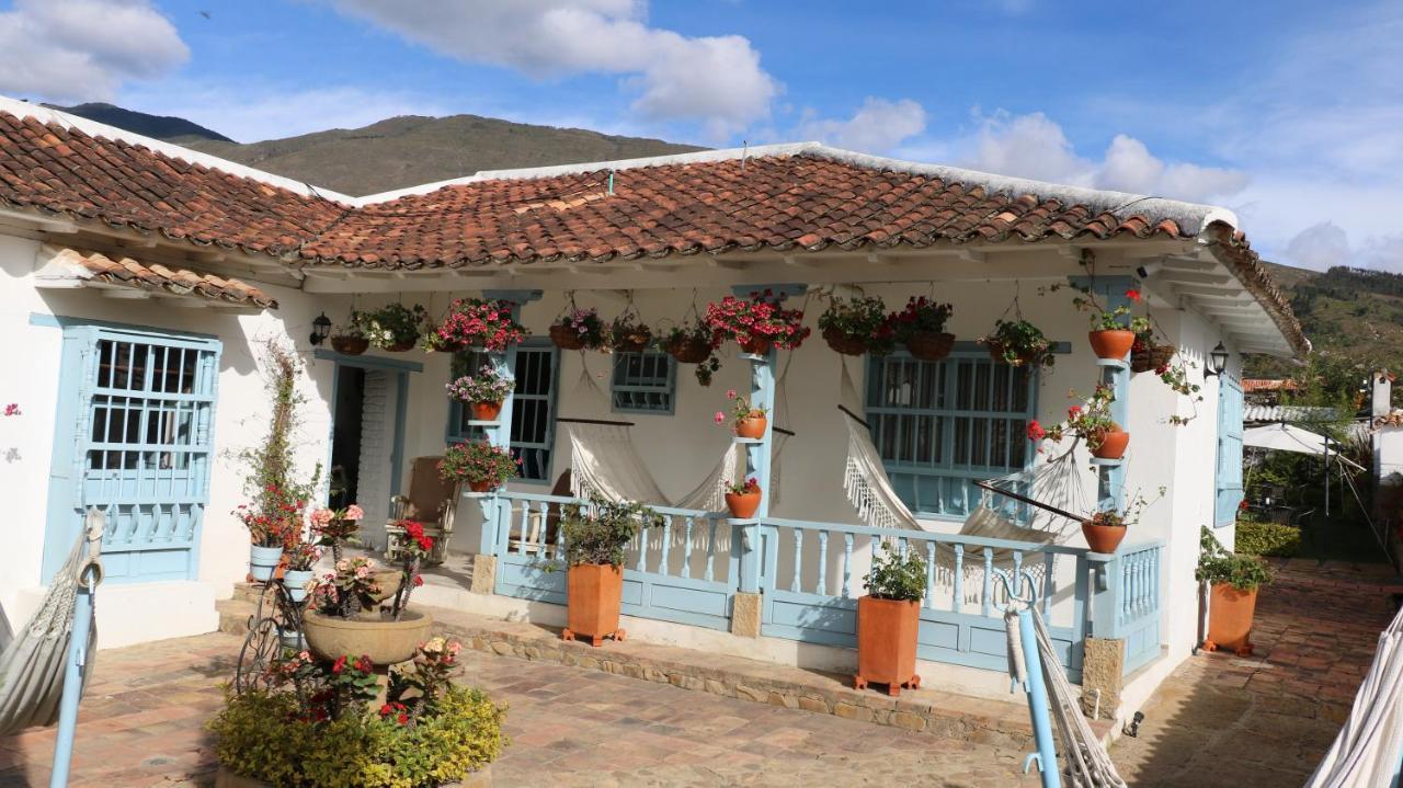 Casa Hotel Santa Helena Boutique Villa de Leyva Exteriör bild