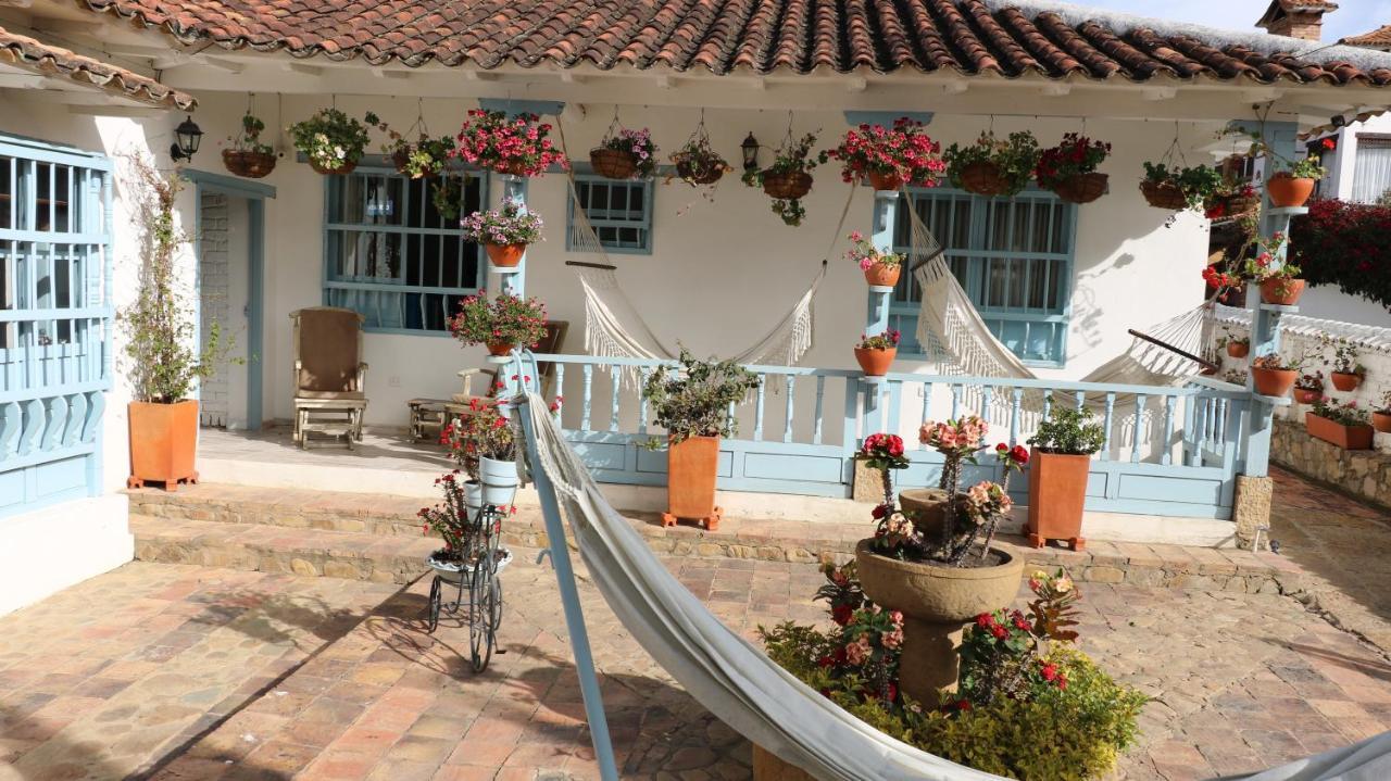 Casa Hotel Santa Helena Boutique Villa de Leyva Exteriör bild